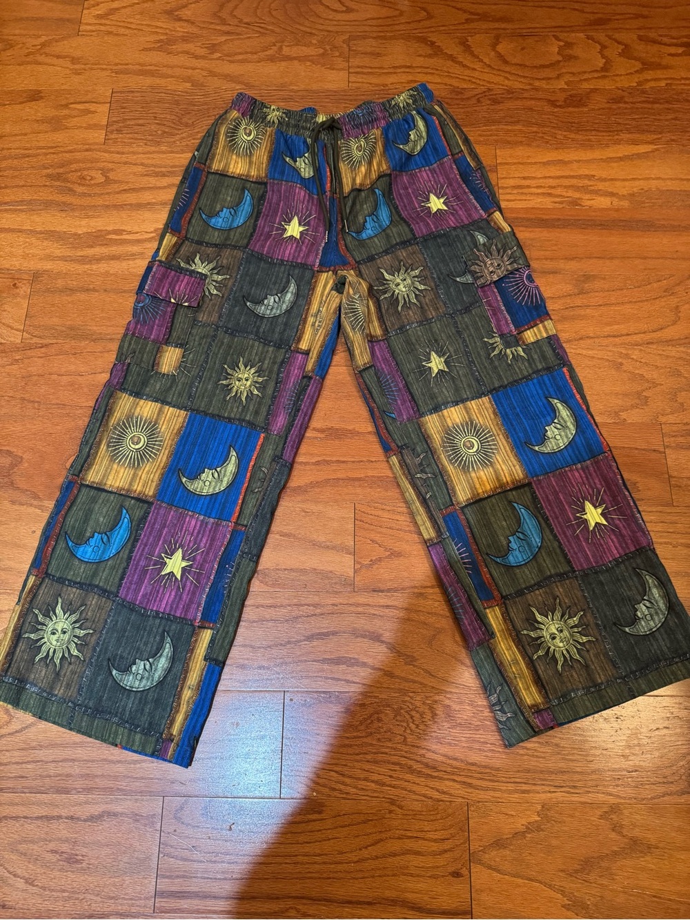 Women’s Multicolor Celestial Patchwork Lounge Pants